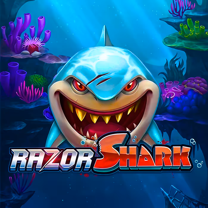 Slot Razor Shark avventura sottomarina con simboli moltiplicatore